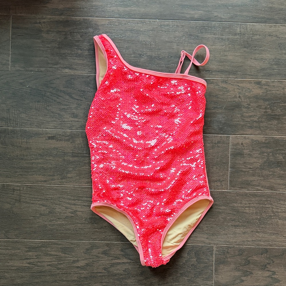 Shade Critters Pink Sequin Kids Swimwear